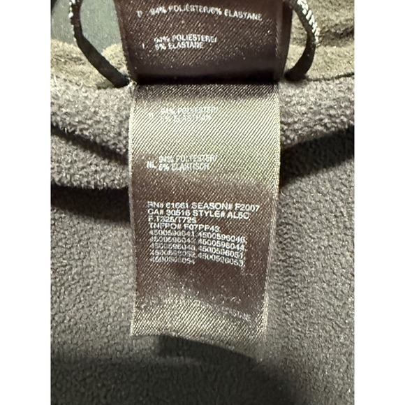 The North Face Apex Softshell Jacket Full‎ Zip Black Mens Large - Picture 12 of 15